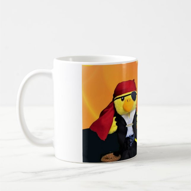 Danny Duck Pirat Kaffemugg (Vänster)