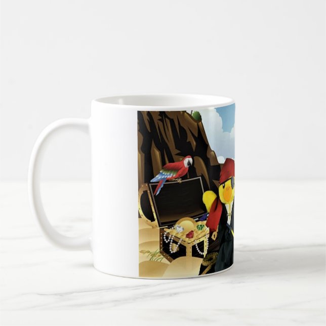 Danny Duck Pirat Kaffemugge Kaffemugg (Vänster)