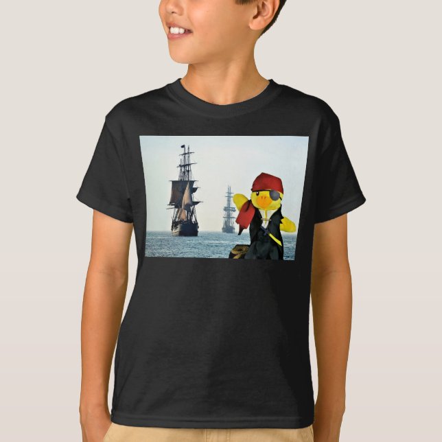 Danny Duck Pirat T-Shirt (Framsida)