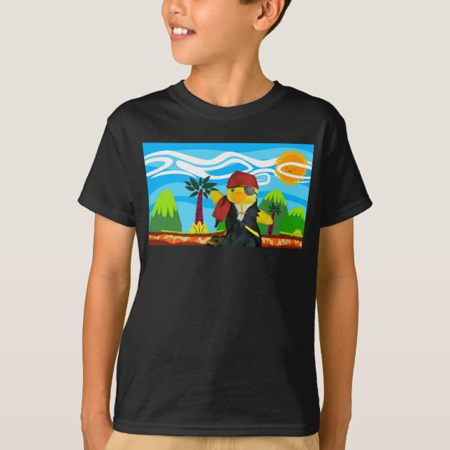Danny Duck Pirat T-Shirt (Framsida)