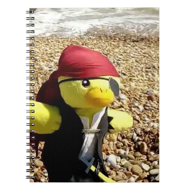 Danny Duck Piraten Anteckningsbok (Framsidan)