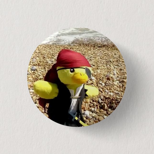 Danny Duck Piraten  Knapp (Framsida)