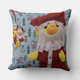 Danny Duck Santa jul kastkudde Kudde