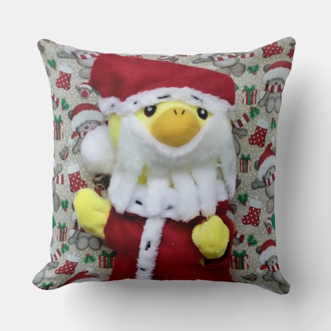 Danny Duck Santa jul kastkudde Kudde (Framsida)