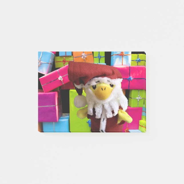 Danny Duck Santa - Juläventyr Post-it Block (Framsida)