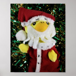 Danny Duck Santa-plakat Poster