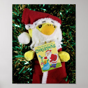 Danny Duck Santa Plakat Poster