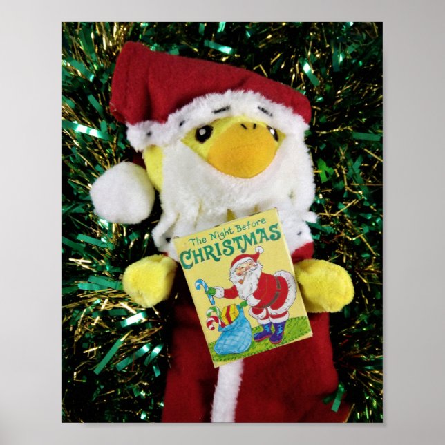 Danny Duck Santa Plakat Poster (Framsidan)