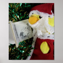 Danny Duck Santa-plakat Poster
