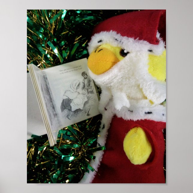 Danny Duck Santa-plakat Poster (Framsidan)
