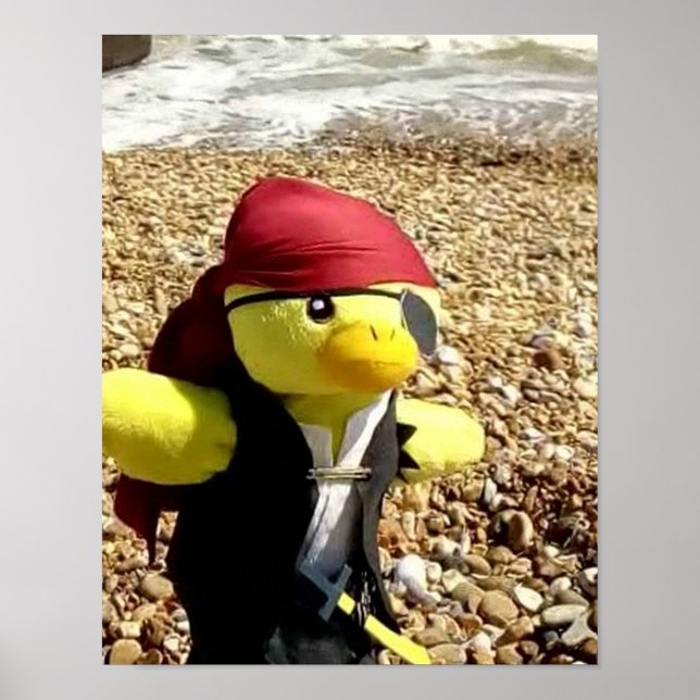 Danny Duck Sjökaparen Poster (Framsidan)