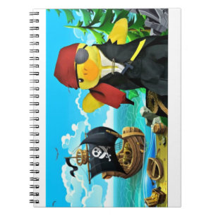 Danny Duck Sjökapten Anteckningsbok