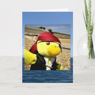 Danny Duck Sjökapten Födelsedagskort Kort