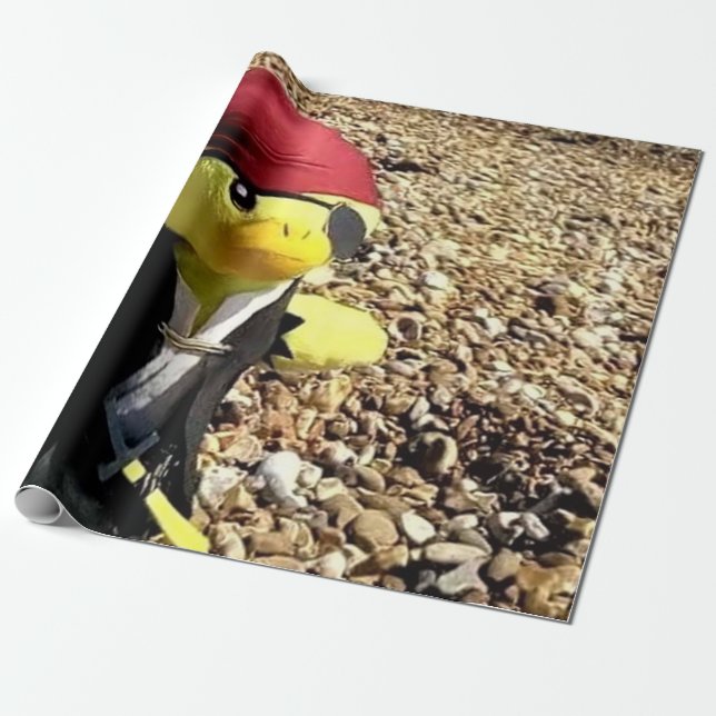 Danny Duck Sjörövarens Inpackningspapper Presentpapper (Utrullad)