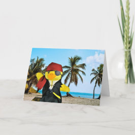 Danny Duck the Pirate födelsedagskort Kort