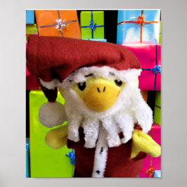 Danny Duck Tomte.  Affisch