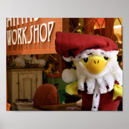 Danny Duck Tomte. Affisch