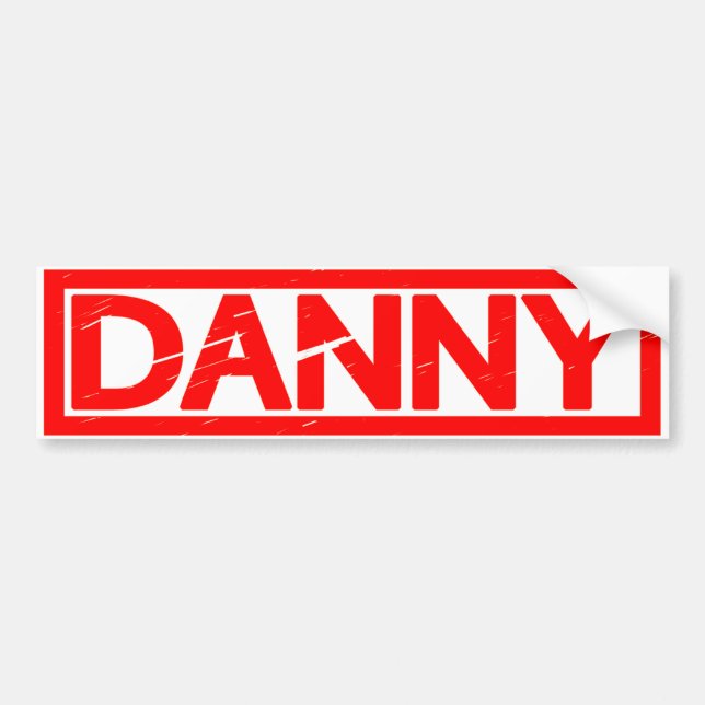 Danny Frimärke Bildekal (Framsidan)