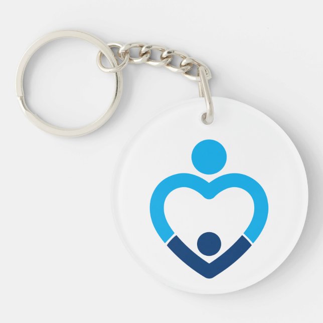 Danny gjorde Keychain - vit (Framsidan)