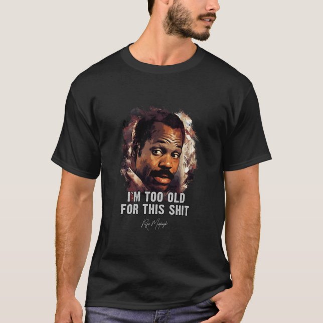 Danny Glover as Roger Murtaugh Essential T Shirt (Framsida)