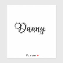 Danny Namn - Handskriven calligrafi