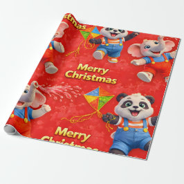 Danny och Dave God Jul festlig inpackning Presentpapper