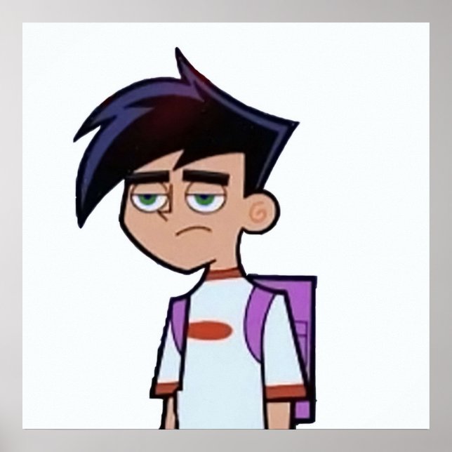 Danny Phantom ledsen Poster (Framsidan)