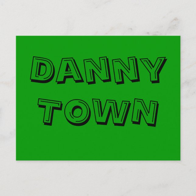 Danny, TOWN Vykort (Framsida)
