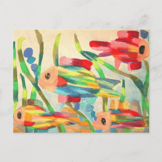 Dannysylee The Rainbow Fish Postcard Vykort (Framsida)