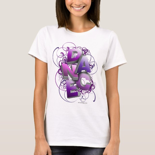 dans 3D (sommar) Tee Shirt (Framsida)