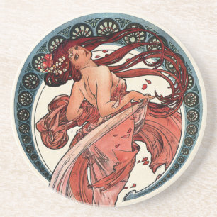 Dans av Alfons Mucha 1898 Underlägg