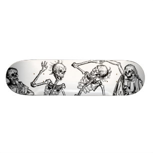 Dans av död av Michael Wolgemut 1493 Skateboard Bräda 20 Cm