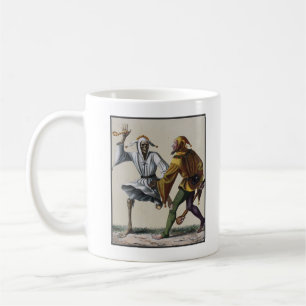 Dans av död i Basel dumbommen Kaffemugg