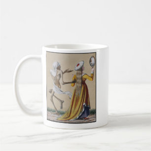 Dans av död i Basel noblewomanen Kaffemugg
