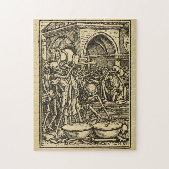 Dans av död | manar för ben allra pussel (Vertikal)