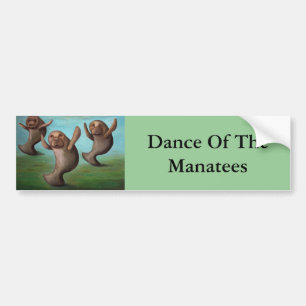 Dans av manateesna bildekal