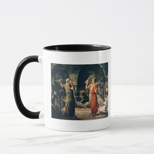 Dans av näsdukarna, 1849 mugg (Vänster)