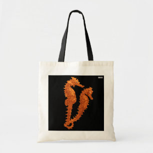Dans av seahorsesna (orangen) tygkasse