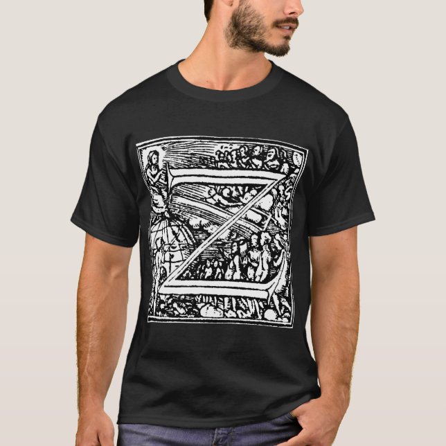 Dans av skjortan för dödbrev Z Tee Shirt (Framsida)