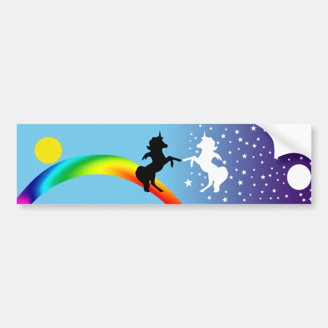 Dans av unicornsna bildekal (Framsidan)