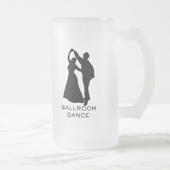 Dans - balsaldans frostat ölglas (Höger)