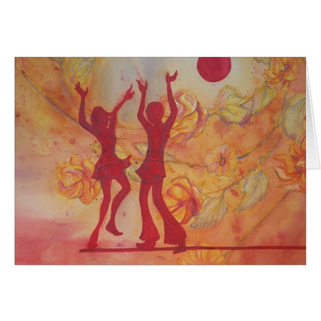 Dans Hälsningskort (Framsidan Horizontal)