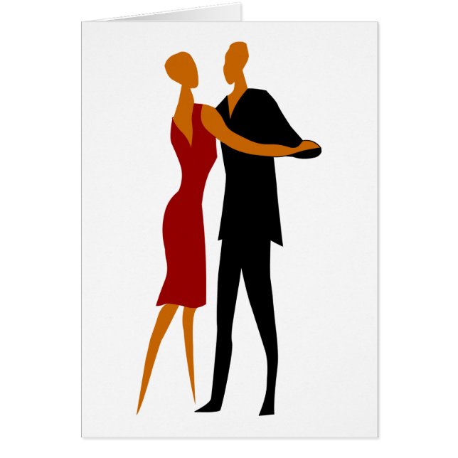 dans hälsningskort (Framsidan)