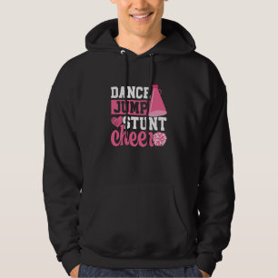 Dans Hoppa Stunt Glädje Cheerleader Rebel Cheerlea Hoodie