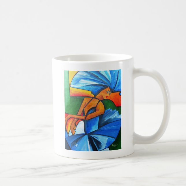 Dans i blått 2008 kaffemugg (Höger)