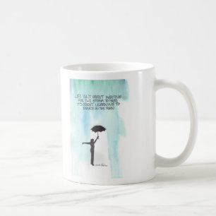 Dans i regna kaffemugg