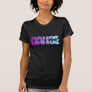Dans med dansarefärger tee