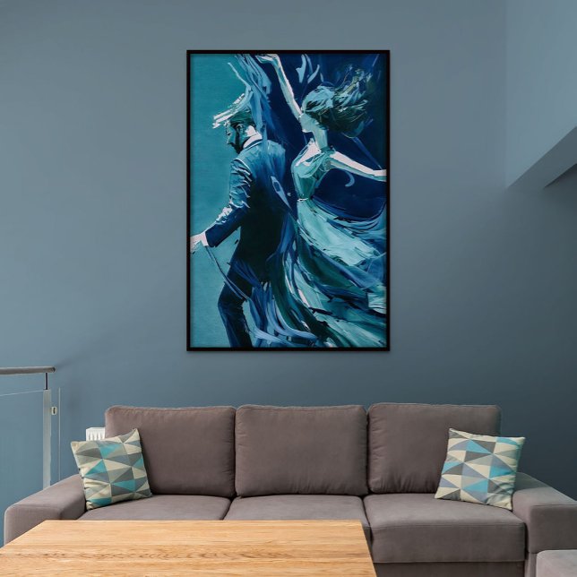 Dans mellan rörelse och tystnad poster (Dance Between Motion And Silence)