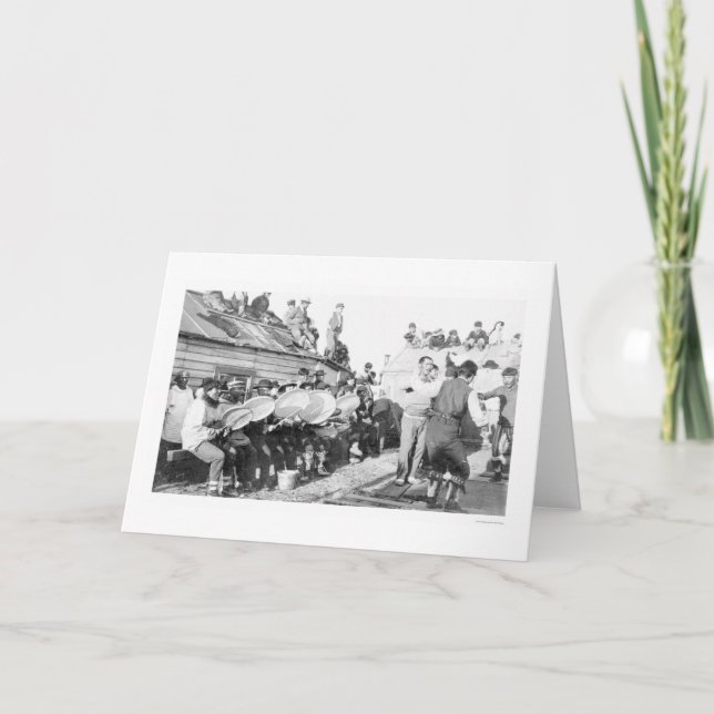 Dans Nome Alaska 1910 Kort (Framsida)