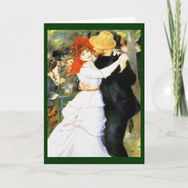 Dans på Bougival Kort (Framsida)